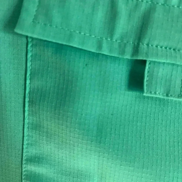 Silver Bait fishing shirt mens L Large blue vented short sleeve polyester button - Picture 16 of 16